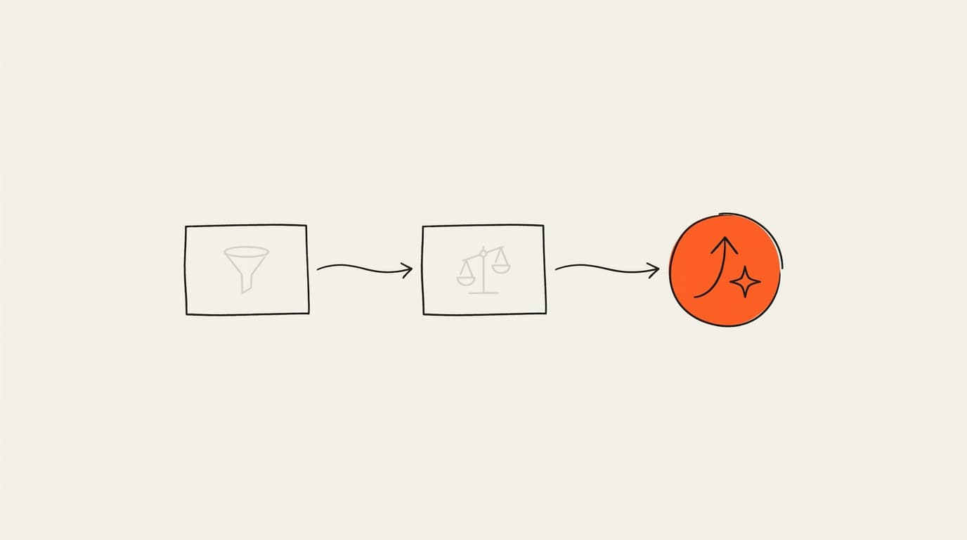 Editorial illustration: Lead Scoring: How B2B SaaS Teams Rank Pipeline by Real Buying Intent